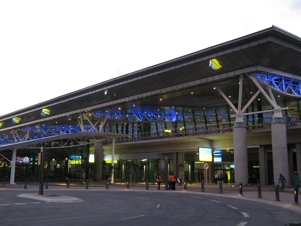 King Shaka International Airport passenger terminal near Durban. File photograph; not the future A350 launch.