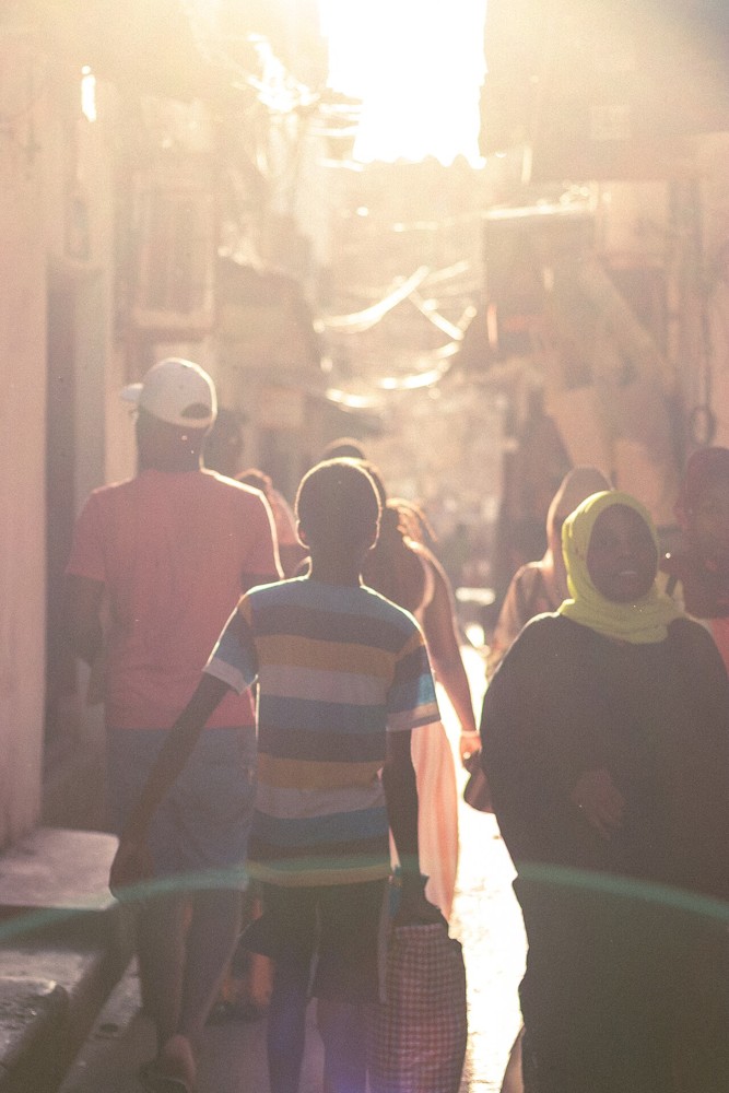 A street in Stone Town, Zanzibar. File photograph of the living town; not evidence of a new development project.
