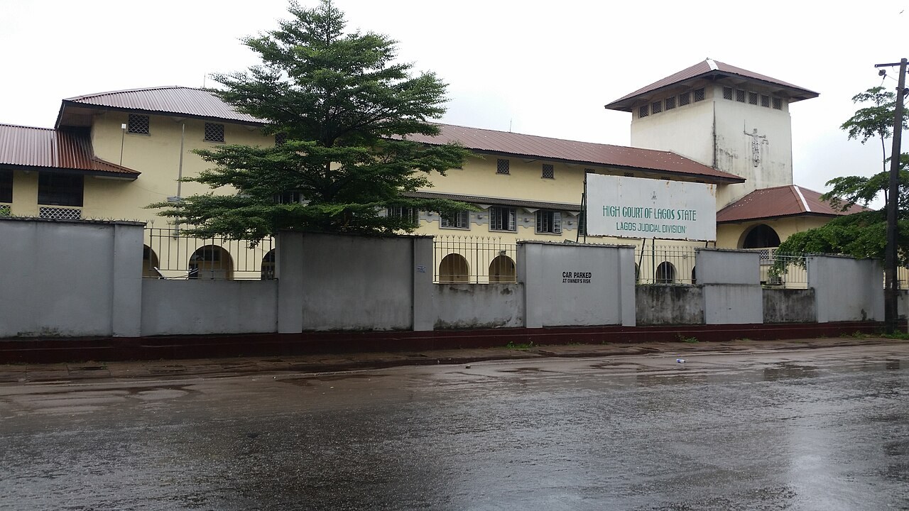 The High Court of Lagos. File illustration of a Nigerian court building, not the proposed Abia complexes.