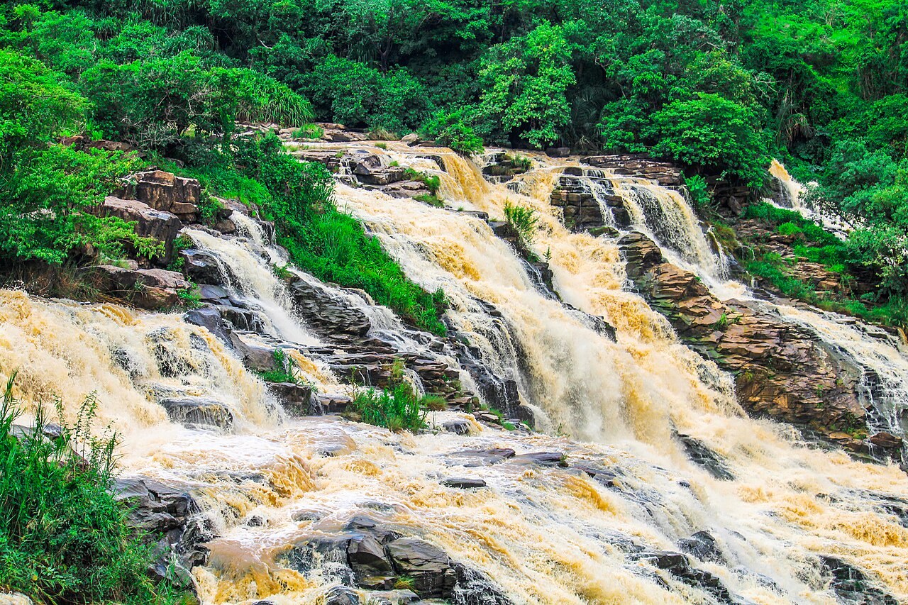 Gurara Waterfalls in Nigeria. File photograph illustrating surface-water resources, not a new project announced at the meeting.