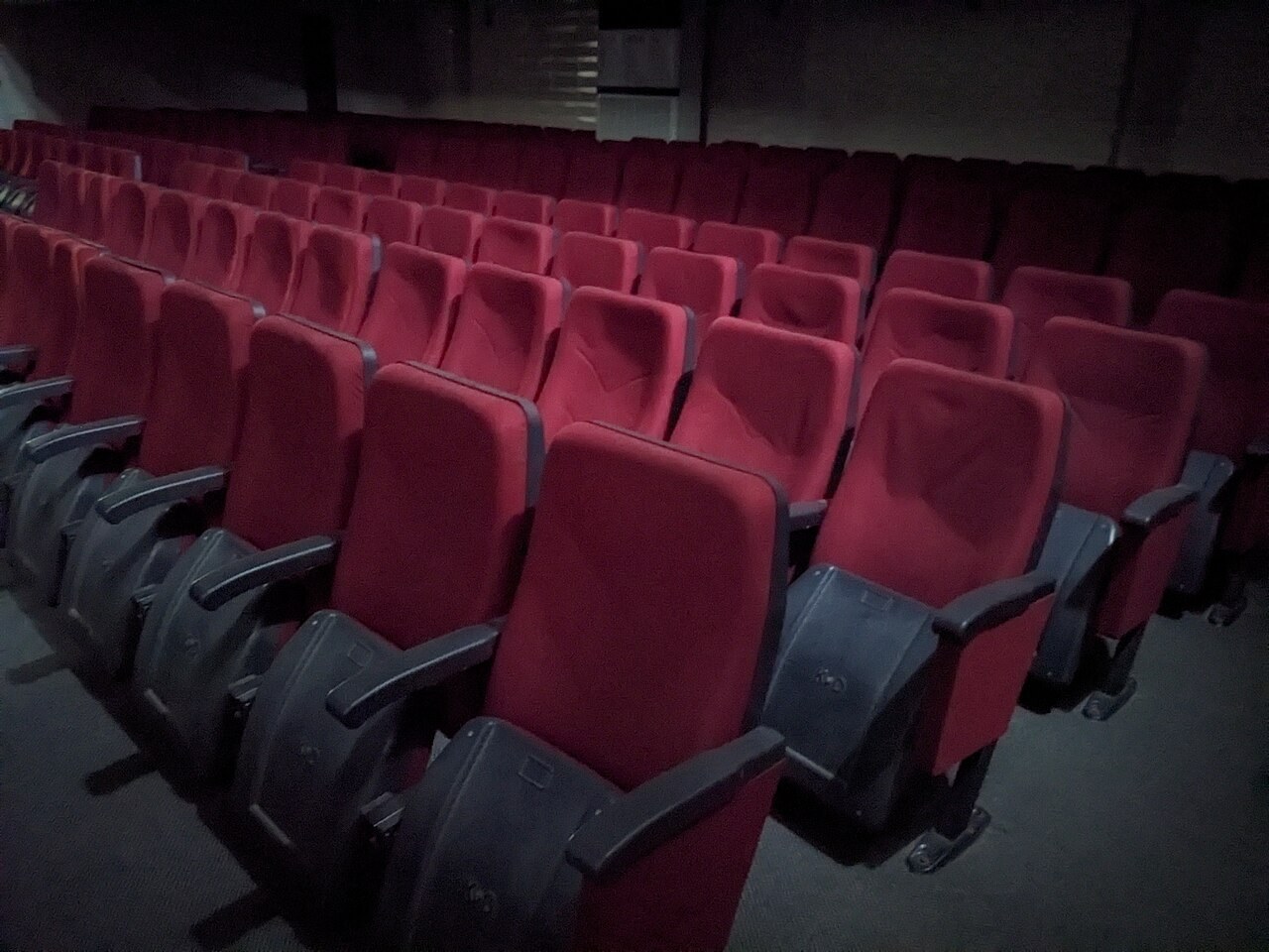 The interior of Badagry Theatre in Lagos State. File photograph, not a US screening venue for Agbara Nla.
